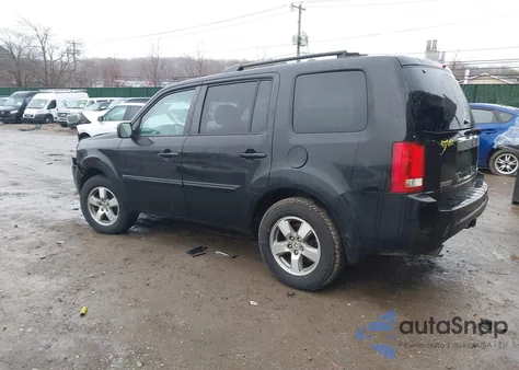 2011 Honda Pilot Ex-L from USA, damaged, VIN 5FNYF4H50BB095057